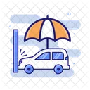 Accidental Insurance Transportation Icon