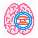 Accidente Cerebrovascular Hombre Enfermedad Icono