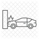 Accidente automovilístico  Icono