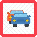Accidente De Trafico Auto Coche Icono