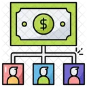 Accionista Finanzas Dinero Icono