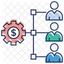 Accionista Accionista Inversionista Financiero Icono
