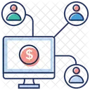Accionista Accionista Inversionista Financiero Icono