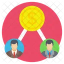 Accionista Financiero Inversor Icono