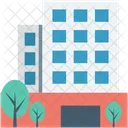 Accommodation Apartments Building Icon