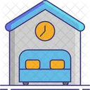 Accommodation Hotel Home Icon