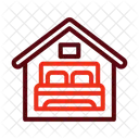 Accommodation Hotel Home Icon