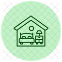 Accommodations Hotel Lodging Icon