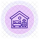 Accommodations Hotel Lodging Icon