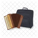 Accordeon Musique Instrument Icône