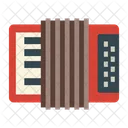 Accordeon Musique Instrument Icône