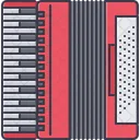 Accordeon Musique Instrument Icône