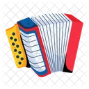 Melodeon Accordion Musical Instrument Icon
