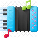 Accordion Music Instrument Icon
