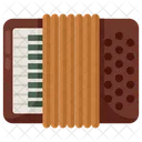 Accordion Harmonica Concertina Icon