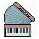 Accordion Piano Instrument Icon