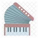 Accordion Piano Instrument Icon