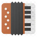 Accordion Music Instrument Icon
