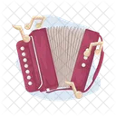 Accordion Music Instrument Icon