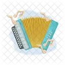 Accordion Music Instrument Icon