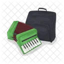 Accordion Music Instrument Icon