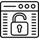 Account Browser Locked Icon