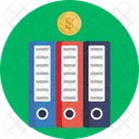 Accounting Files Document Icon