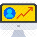 Account Growth  Icon