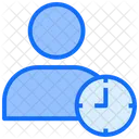 Account History Clock Time Icon