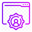 Account Browser Management Icon