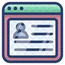 Account Login User Account Web Profile Icon