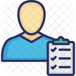 Account Management Icon - Download in Colored Outline Style