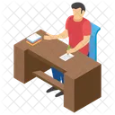 Account Office  Icon