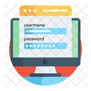 Account Password Account Authorization Login Password Icon