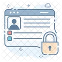 Secure Login Login Protection Account Safety Icon