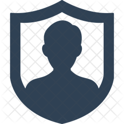 Account security Icon - Download in Glyph Style