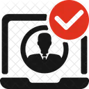 Account Verify Authentication Approval Icon