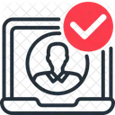 Account Verify Authentication Approval Icon