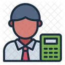 Accountant Profession Job Icon