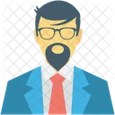 Accountant Banker Businessman Icon