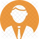 Accountant Business Person Manager Icon