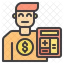 Cashier Accountant Avatar Icon