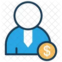 Accountant Manager Account Man Icon