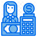 Accounting Calculator Currency Icon