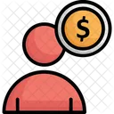 Accountant Businessman Employee Cost Icon