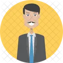 Accountant Character Profession Icon