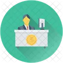 Accountant Businessman Office Icon