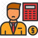 Accountant Accounting Calculator Icon