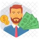 Accountant Account Manager Icon
