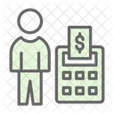 Accountant Accounting Calc Icon